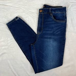 Refuge Dark Wash High Waisted Denim Jeans - US Size 10